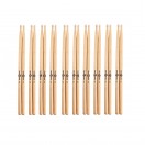 5A Nylon Tip Maple Drumsticks, 10 Pack