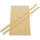Set de baquetas de arce 2B con punta de nailon, 10 pares