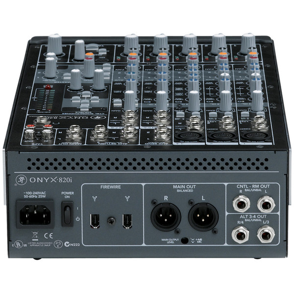 DISC Mackie Onyx 820i FireWire Recording Mixer | Gear4music
