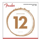 Fender 60L Phosphor Bronze Acoustic Cordes, 12-53