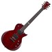 ESP LTD EC-100QM Electric Guitar, See Thru Black Cherry