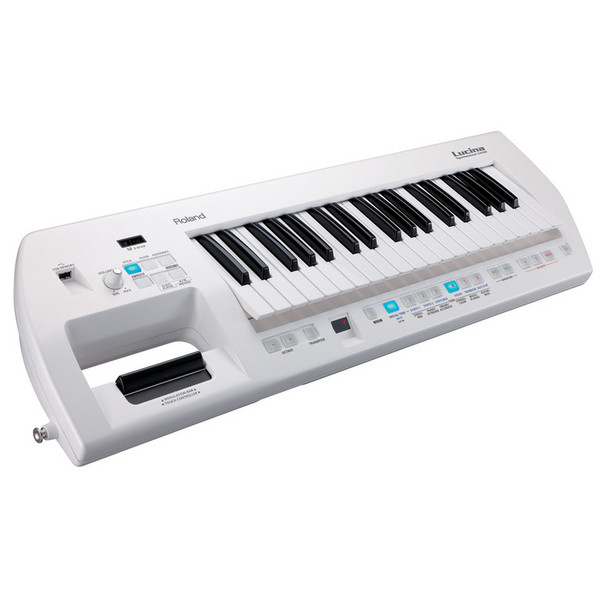 DISC Roland Lucina AX-09 Shoulder-Synth, White at Gear4music