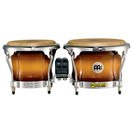 Meinl Percussion Free Ride Wood Bongos Gold Amber Sunburst