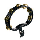 Meinl Percussion ABS Brass Jingle Mountable Tambourine , TMT2BBK