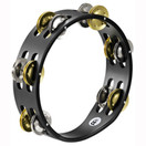 Meinl Percussion 2 Row Gemischte Schellen, Schwarz CTA2MBK