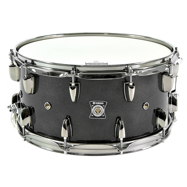Yamaha Oak X Snare Drum, Black Sparkle