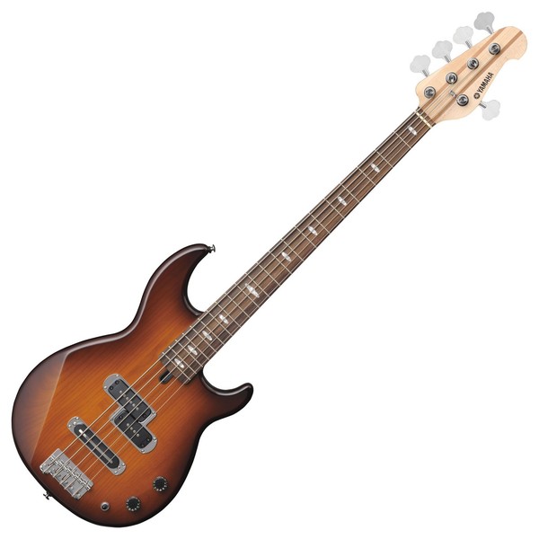 Yamaha BB425 5-String Bass Guitar, Tobacco Brown Sunburst