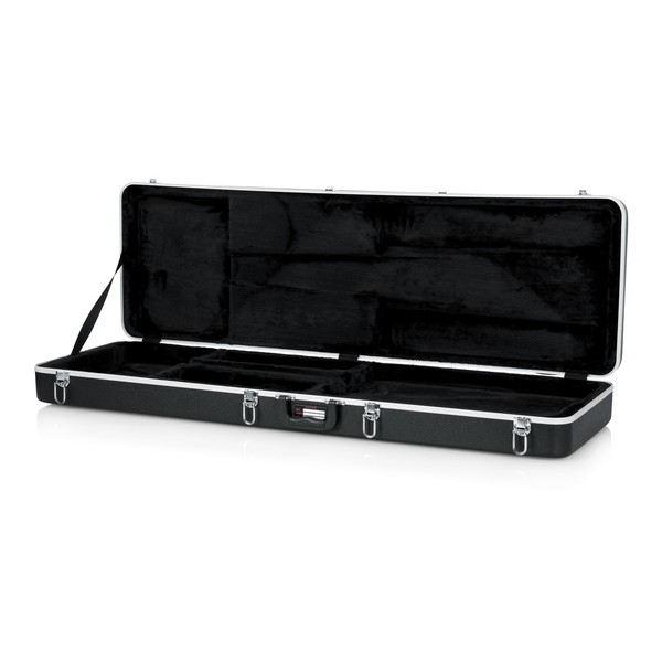 Gator GC-BASS Deluxe Bass Guitar Case, Open