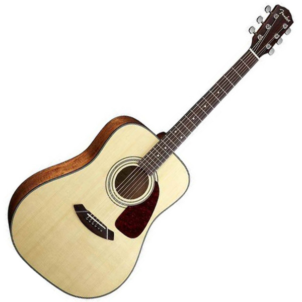 Fender CD-140S Acoustic Guitar, Natural