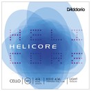 D'Addario Helicore Cello String Set, 4/4 Size, Light