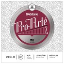 D'Addario Pro Arte Cuerdas de Cello de 4/4, Tensi&oacute;n Mediana