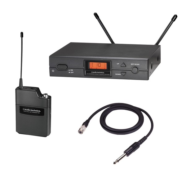 Audio Technica ATW-2110 F Band UniPak Guitar Wireless System