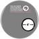 Bass Drum O's Sound Hole Ring Black 4''