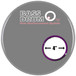 Bass Drum O's Sound Hole Ring Purple 4''