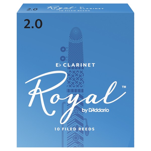 Royal by D'Addario Eb Clarinet Reeds, 2 (10 Pack)