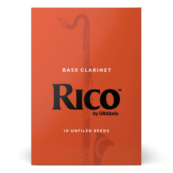 Rico by D'Addario Bass Clarinet Reeds, 2 (10 Pack)