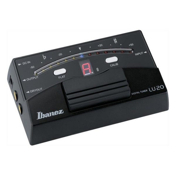 Ibanez LU20 Guitar Pedal Tuner, Black