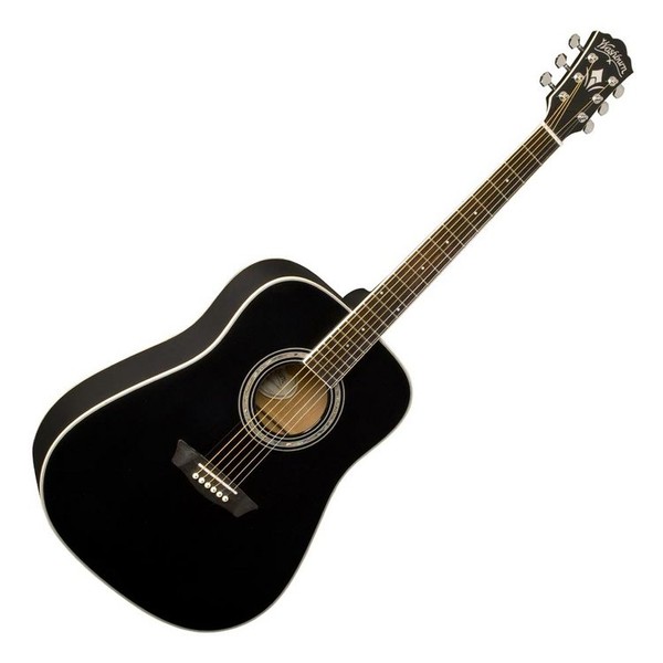 Washburn WD5S Acoustic Guitar, Black