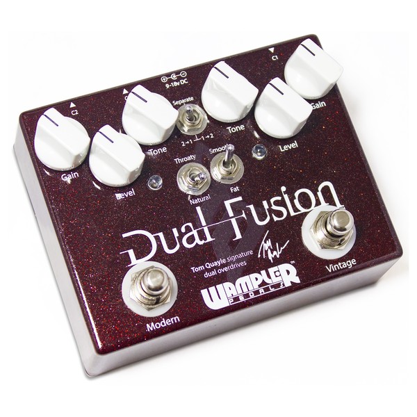 Wampler Dual Fusion Drive Pedal, 2016 Version