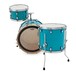 SJC Custom Drums 22 3 Piece Shell Pack Teal Stain