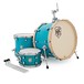 SJC Custom Drums 22 3 Piece Shell Pack Teal Stain