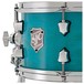 SJC Custom Drums 22 3 Piece Shell Pack Teal Stain