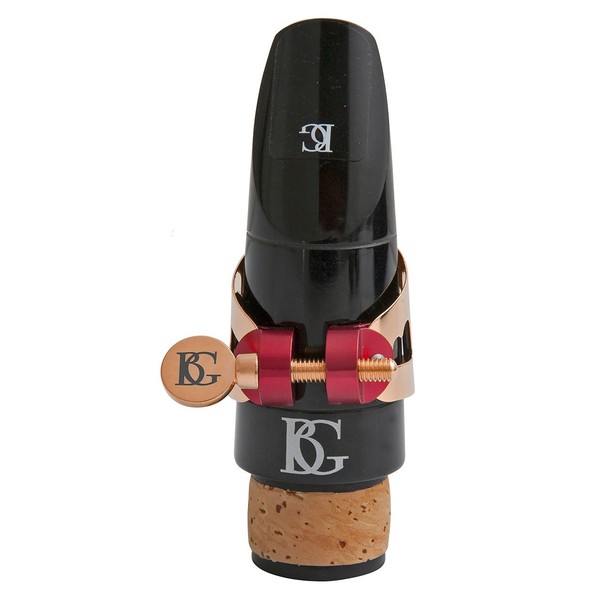 BG Alto Sax and Clarinet Ligature Duo Metal in Rose Gold