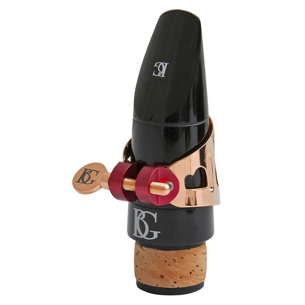 BG Alto Sax and Clarinet Ligature Duo Metal in Rose Gold