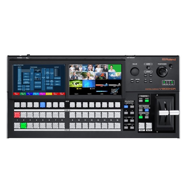 DISC Roland V1200HDR Multi-Format Video Switcher at Gear4music