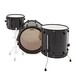 SJC Drums Tour Series 3 Piece Shell, Black HW