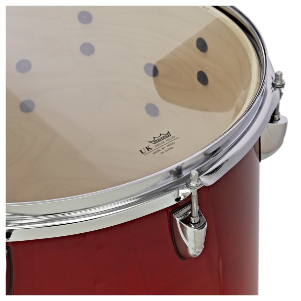 Cocktail Drum Kit by Gear4music, Redburst