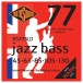 Rotosound RS77LD Jazz Bass 77 Flatwound 5-String Bass Strings, 45-130