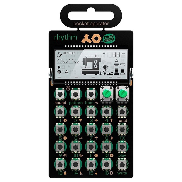 Teenage Engineering PO-12 Rhythm Pocket Rhythm Synthesizer - Front