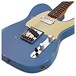 Fender Custom Shop LTD HS Tele, Aged LP Blue over Blue Flower