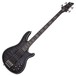Schecter Hellraiser Extreme-4 Bass Guitar, See-Thru Black