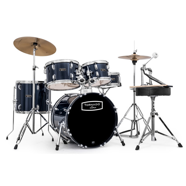 Mapex Tornado III Compact 18'' Drum Kit, Blue