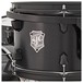 SJC Drums Tour Series 5 Piece Shell Pack, Black Stain, Black HW