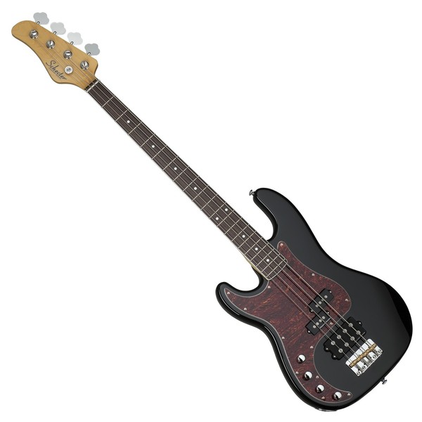 Schecter Diamond-P Plus Left Handed Bass Guitar, Gloss Black