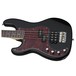 Schecter Diamond-P Plus Left Handed Bass Guitar, Black