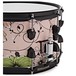 SJC Drums Custom 14x7 Snare Drum, Floral Design w/ Black HW