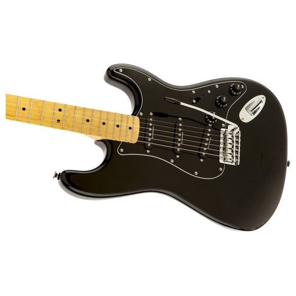 Squier Vintage Modified '70s Stratocaster, Black at Gear4music Squier Vintage Modified '70s Stratocaster, Black at Gear4music