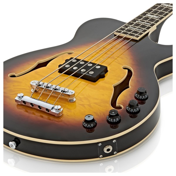 Greg Bennett Royale RLB-3 Bass Guitar, Sunburst