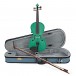 Stentor Harlequin Violin Outfit, Sage Zielony, 3/4