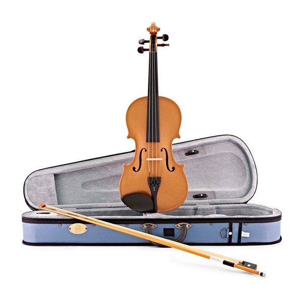 Stentor Harlequin Violin Outfit, Orange, 1/2 main