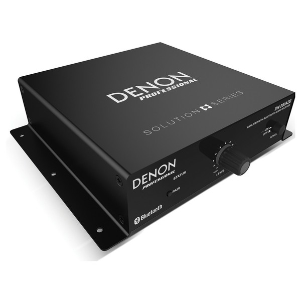 Denon DN-200AZB Amplifier with Bluetooth Receiver - Angled