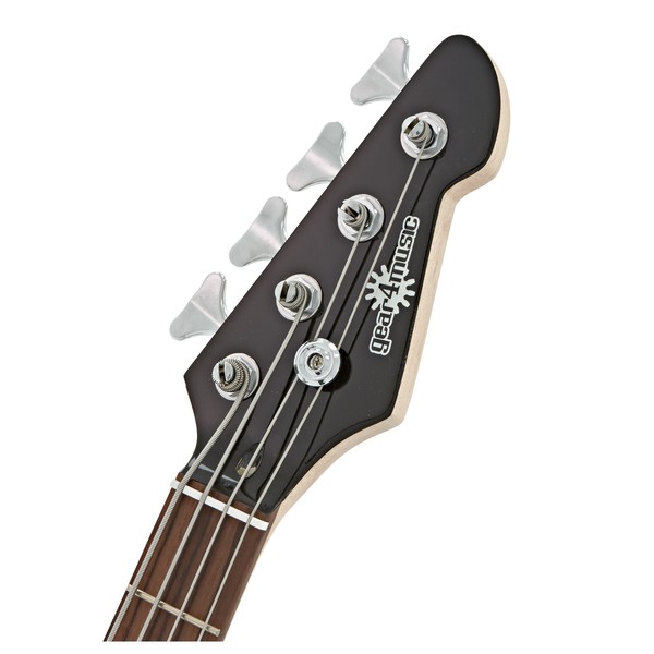 Seattle Short Scale Bass Guitar + Amp Pack, Black