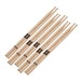WHD 7A Hickory Drum Sticks, 5 Pack