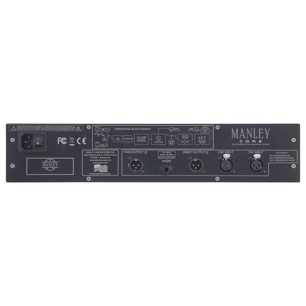 Manley CORE Mic-Pre, EQ, Compressor & FET Limiter