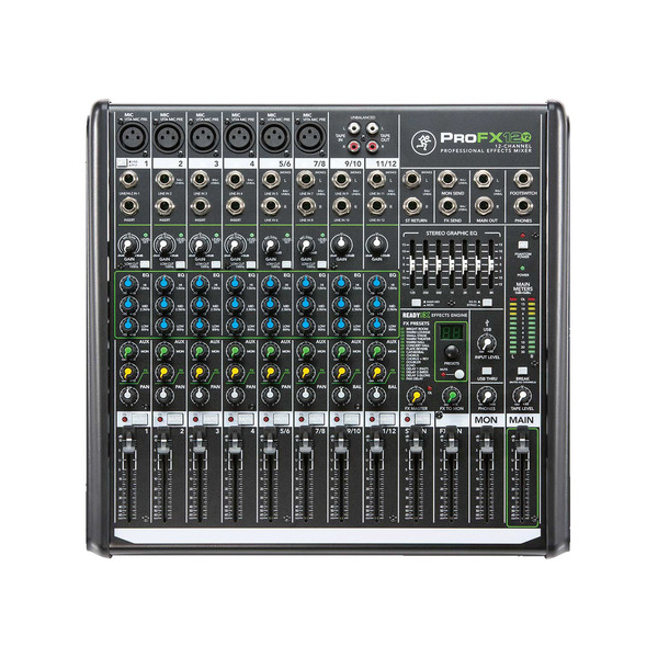 Mackie ProFX12v2 12-Channel Professional Effects Mixer - B-Stock