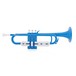 playLITE Hybrid Trumpet by Gear4music, Blue